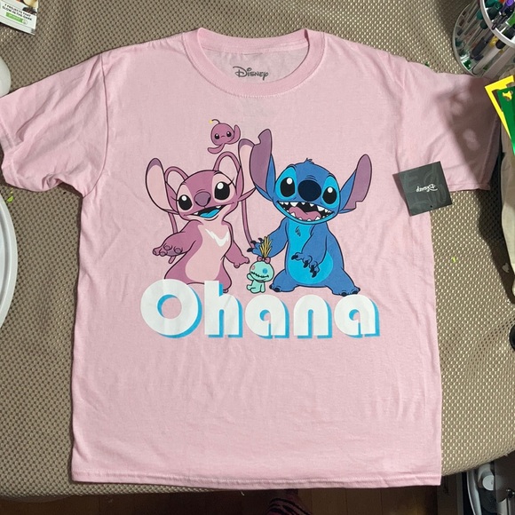 Stitch And Angel Tee Shirt | Poshmark